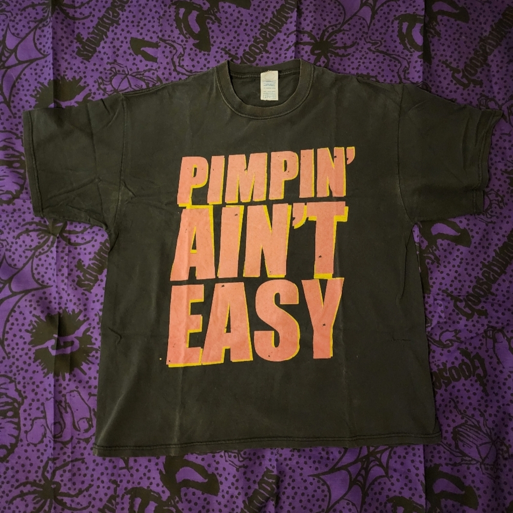 Delta Magnum Weight Black T-Shirt with Graphic XL